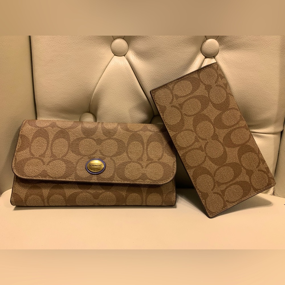Coach Wallet 2 piece